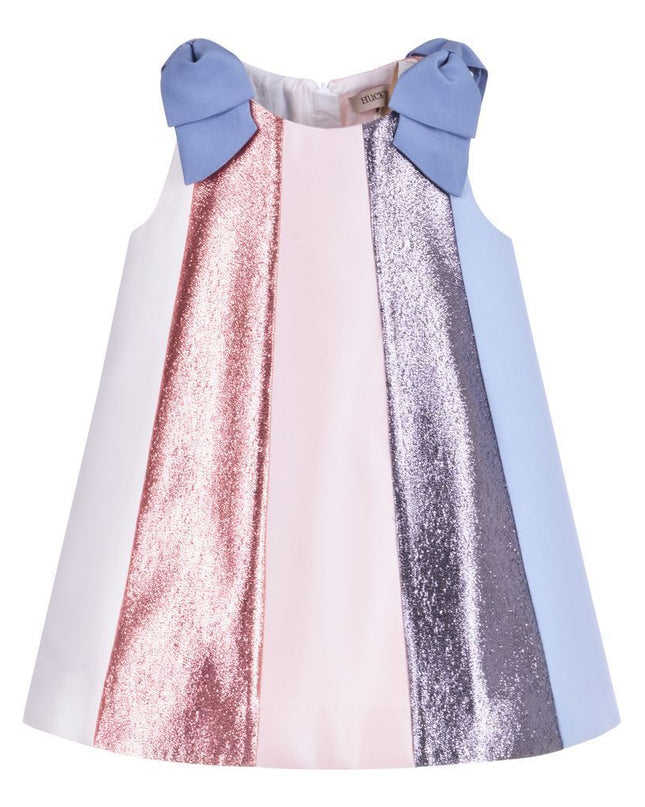 Rainbow Trapeze Dress & Bloomers