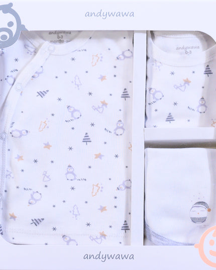 Ecru 5 PC Penguin Homecoming set