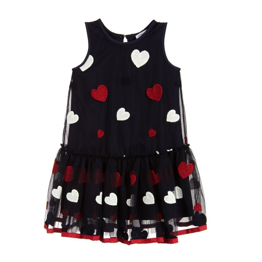 Monnalisa red deals tulle skirt