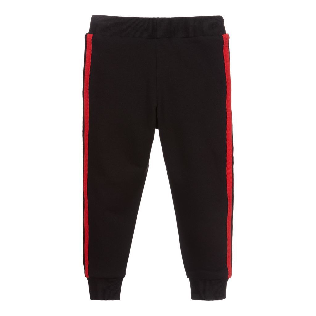 moncler-Black & Red Striped Sweatpants-f2-954-8h72820-809b3-999