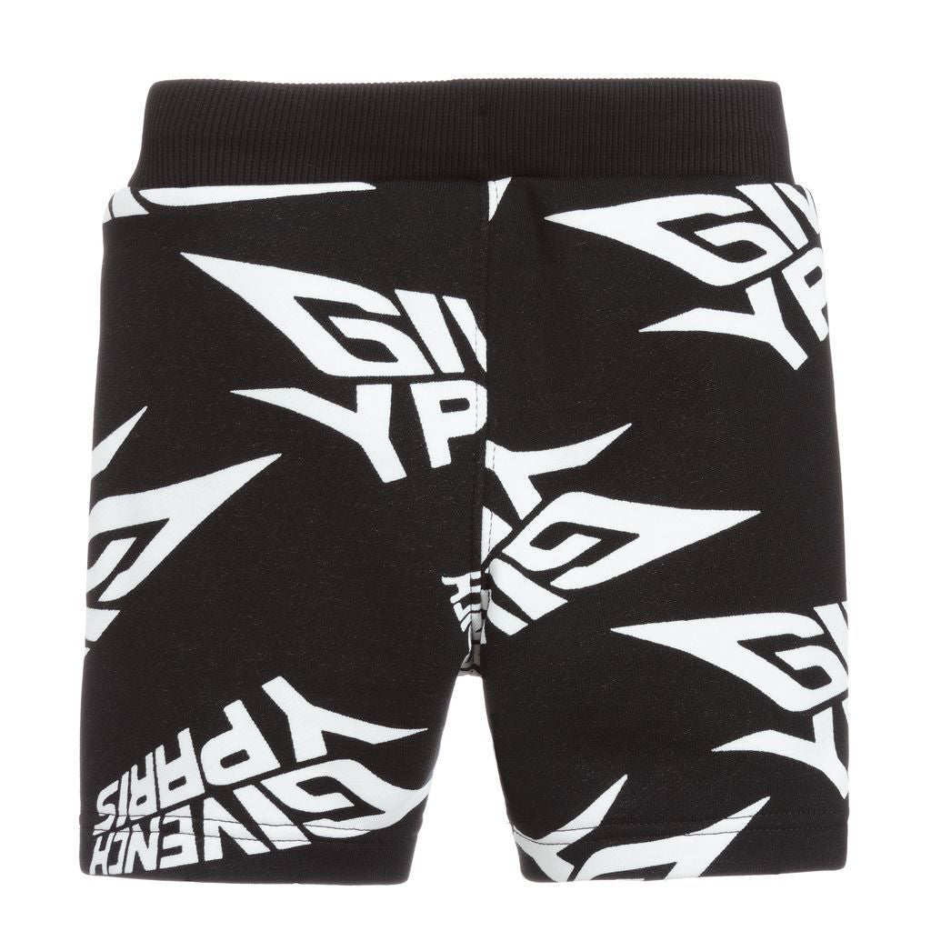 GIVENCHY Black & White Bermuda Shorts