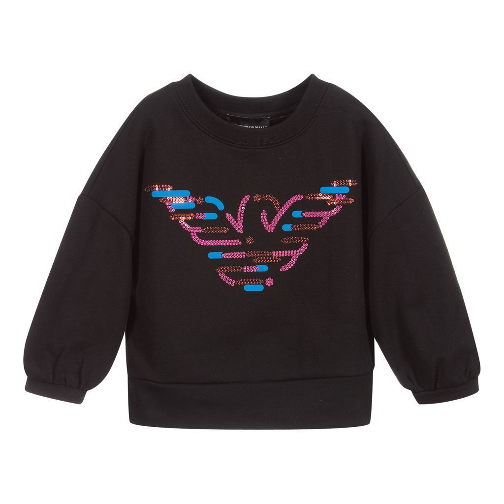 kids-atelier-armani-kid-girls-black-rhinestone-logo-sweatshirt-6h3m05-2j49z-0999