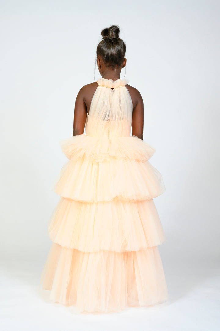 Peach Francesca Dress