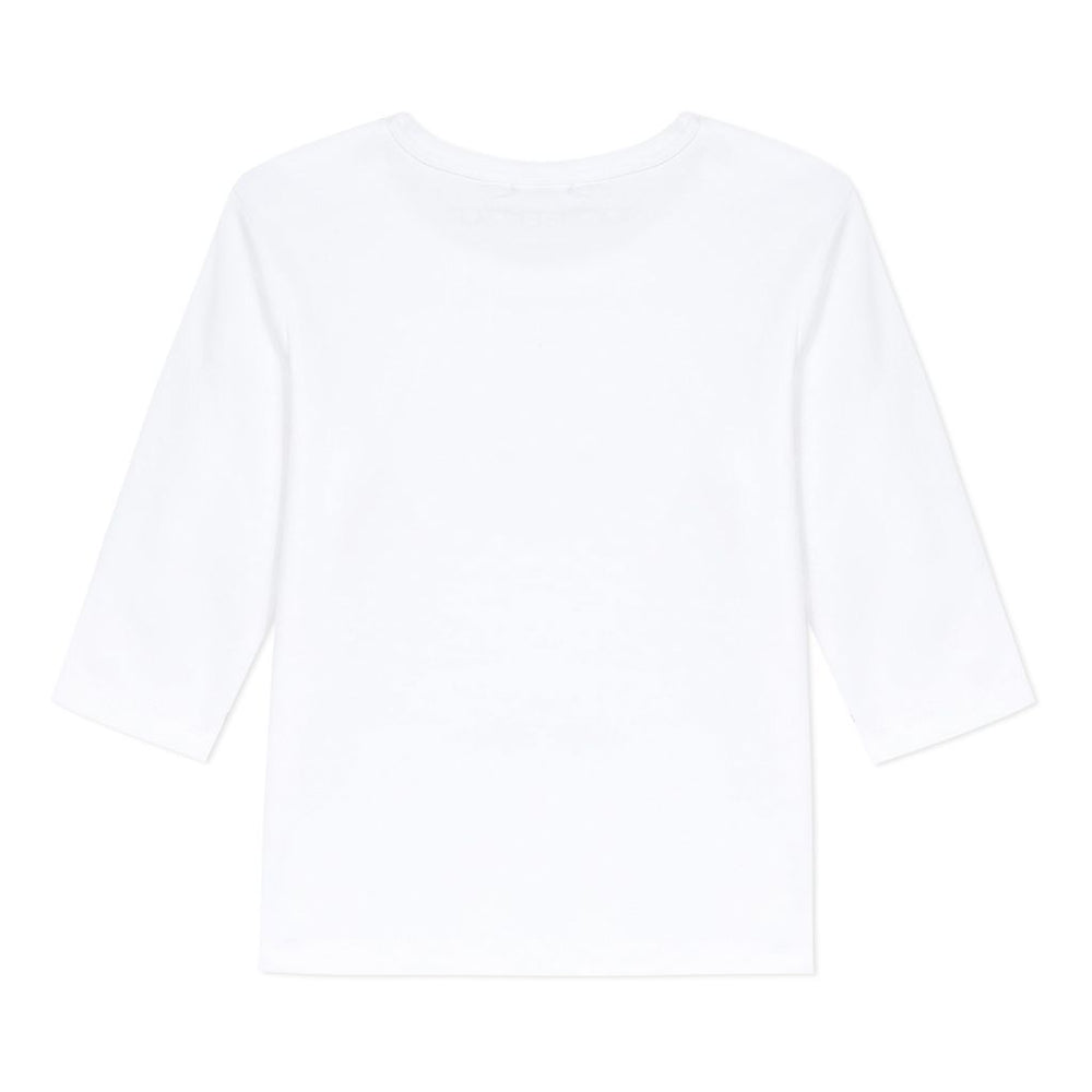 kenzo-Joyful White T-Shirt-kr10503-01