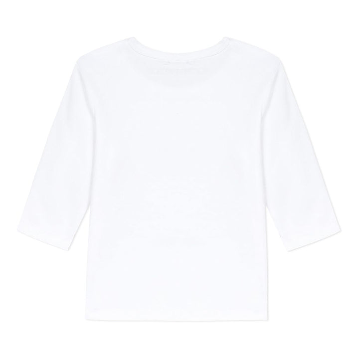 kenzo-Joyful White T-Shirt-kr10503-01