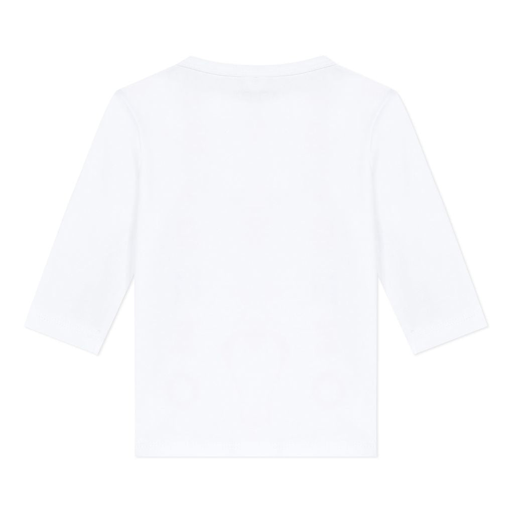 kenzo-Joyful White T-Shirt-kr10003-01