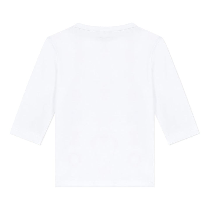 kenzo-Joyful White T-Shirt-kr10003-01
