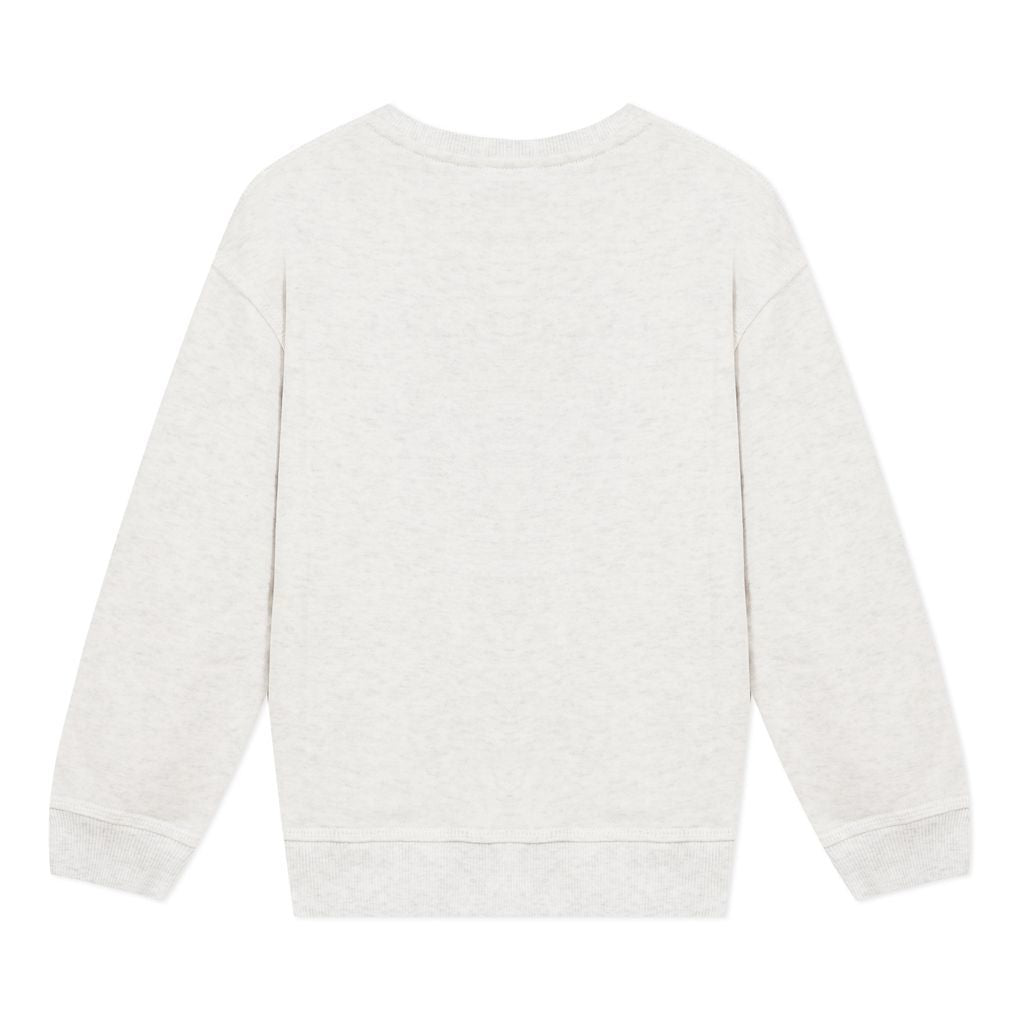 kenzo-LIGHT MARL GREY SWEATSHIRT-sweatshirt