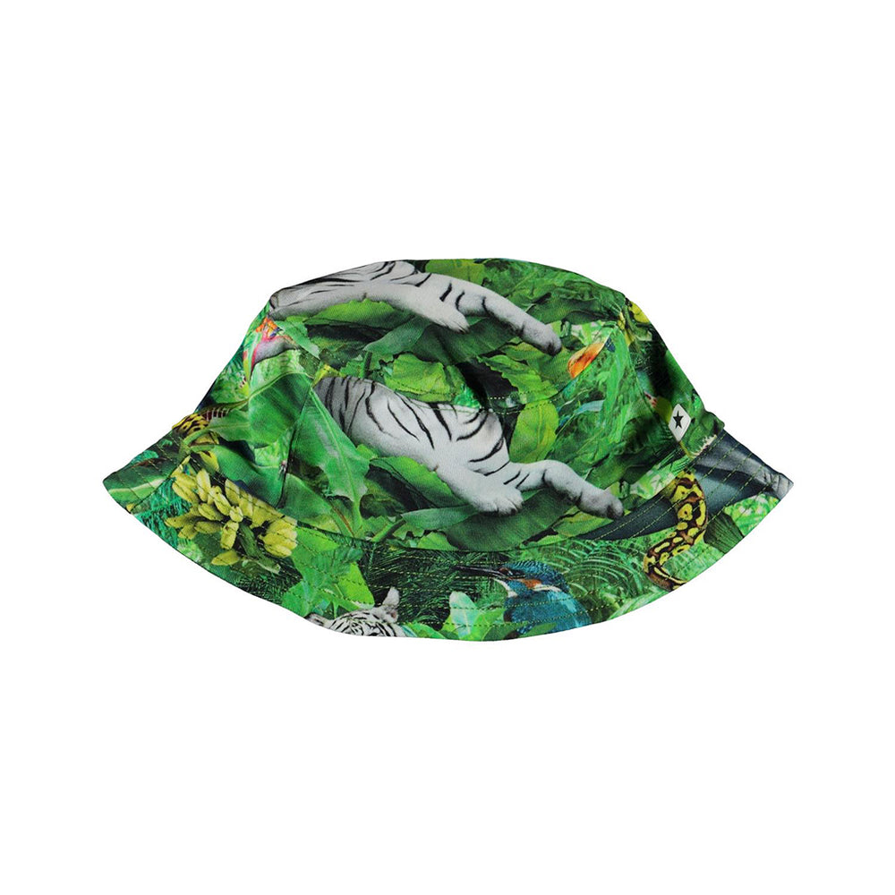 molo-Green Fantasy Jungle Bucket Hat-7s21t210-6242