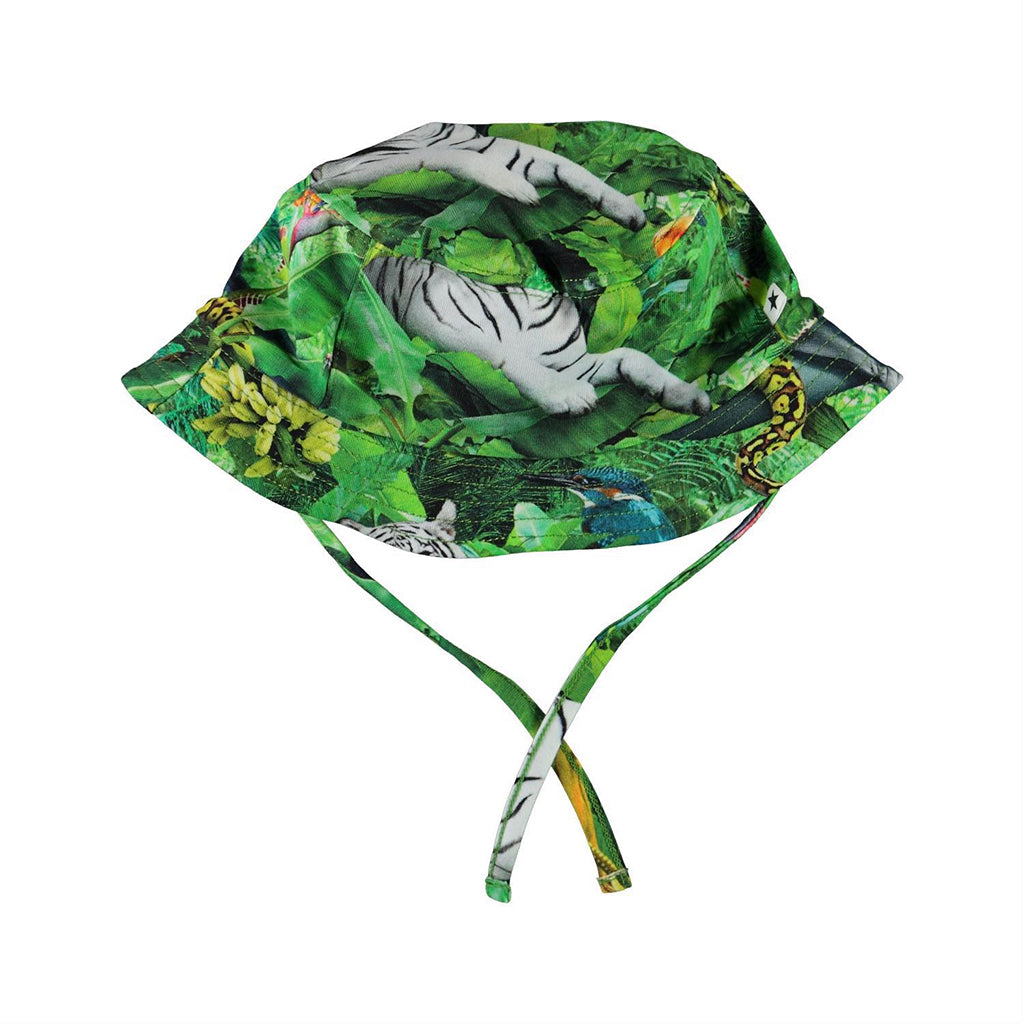 molo-Green Fantasy Jungle Bucket Hat-7s21t210-6242