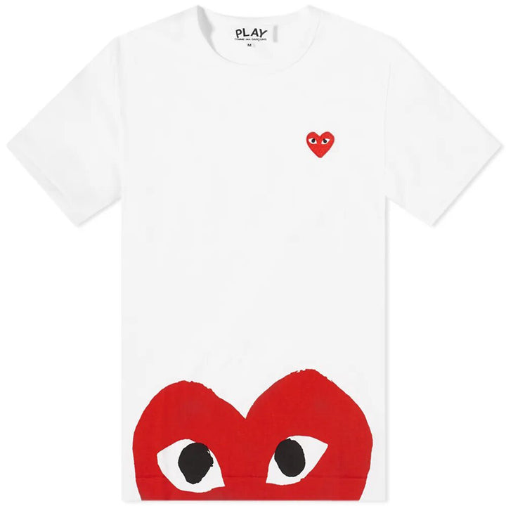 White Low Red Heart T-Shirt