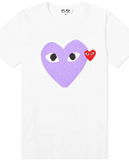 Purple Two Hearts T-Shirt