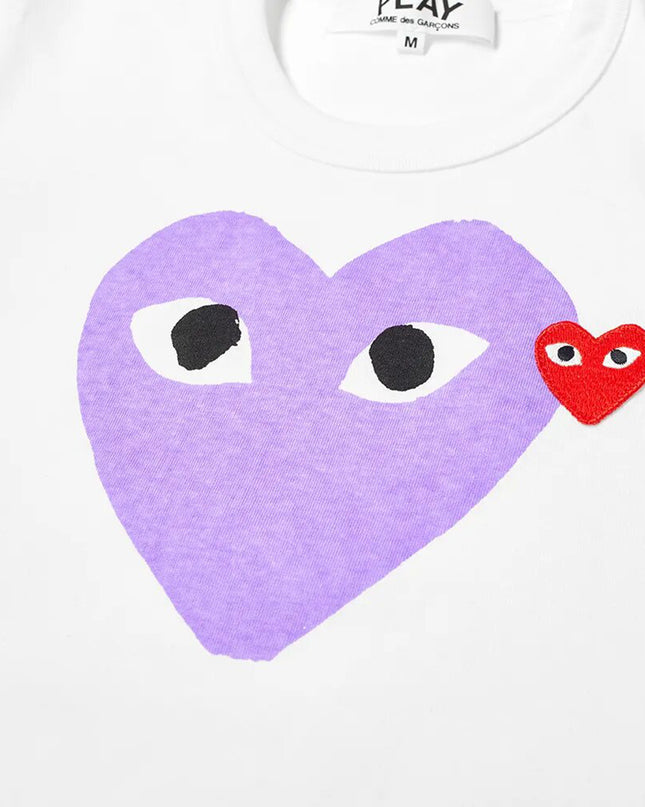 Purple Two Hearts T-Shirt