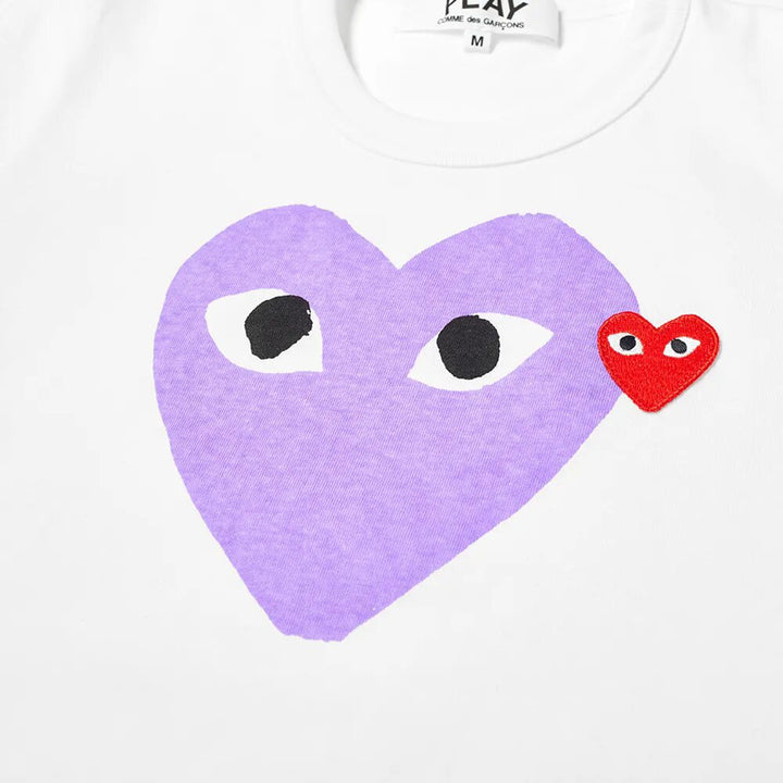 Purple Two Hearts T-Shirt