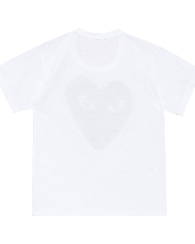 White Black Heart Eyes T-Shirt