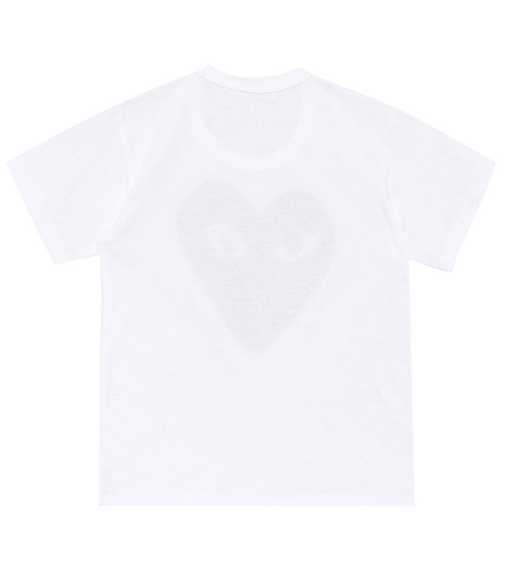 White Black Heart Eyes T-Shirt