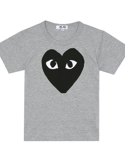 Gray Black Heart T-Shirt