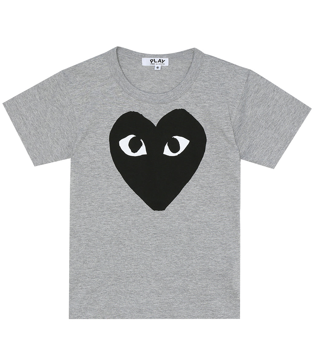 Gray Black Heart T-Shirt