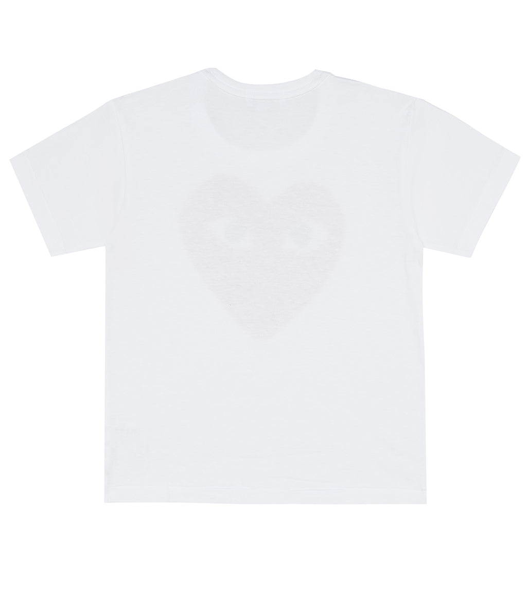 White Red Heart T-Shirt