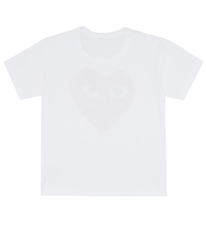 White Red Heart T-Shirt