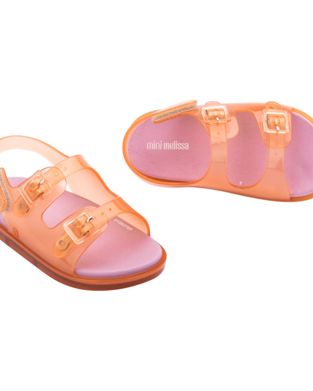 melissa-mini-Orange & Pink Sandal-52657