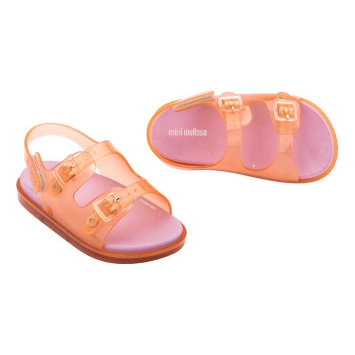 melissa-mini-Orange & Pink Sandal-52657