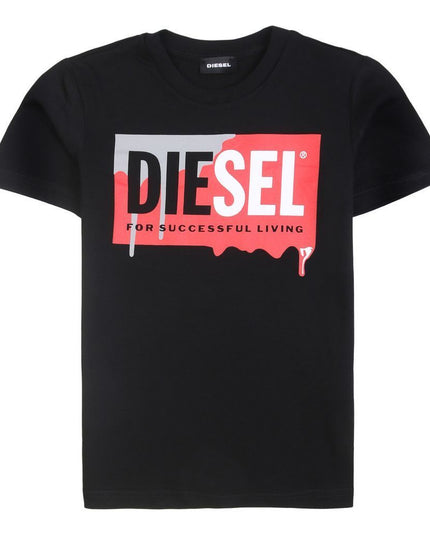 kids-atelier-diesel-children-boys-black-drip-logo-t-shirts-00j573-00yi9-k900