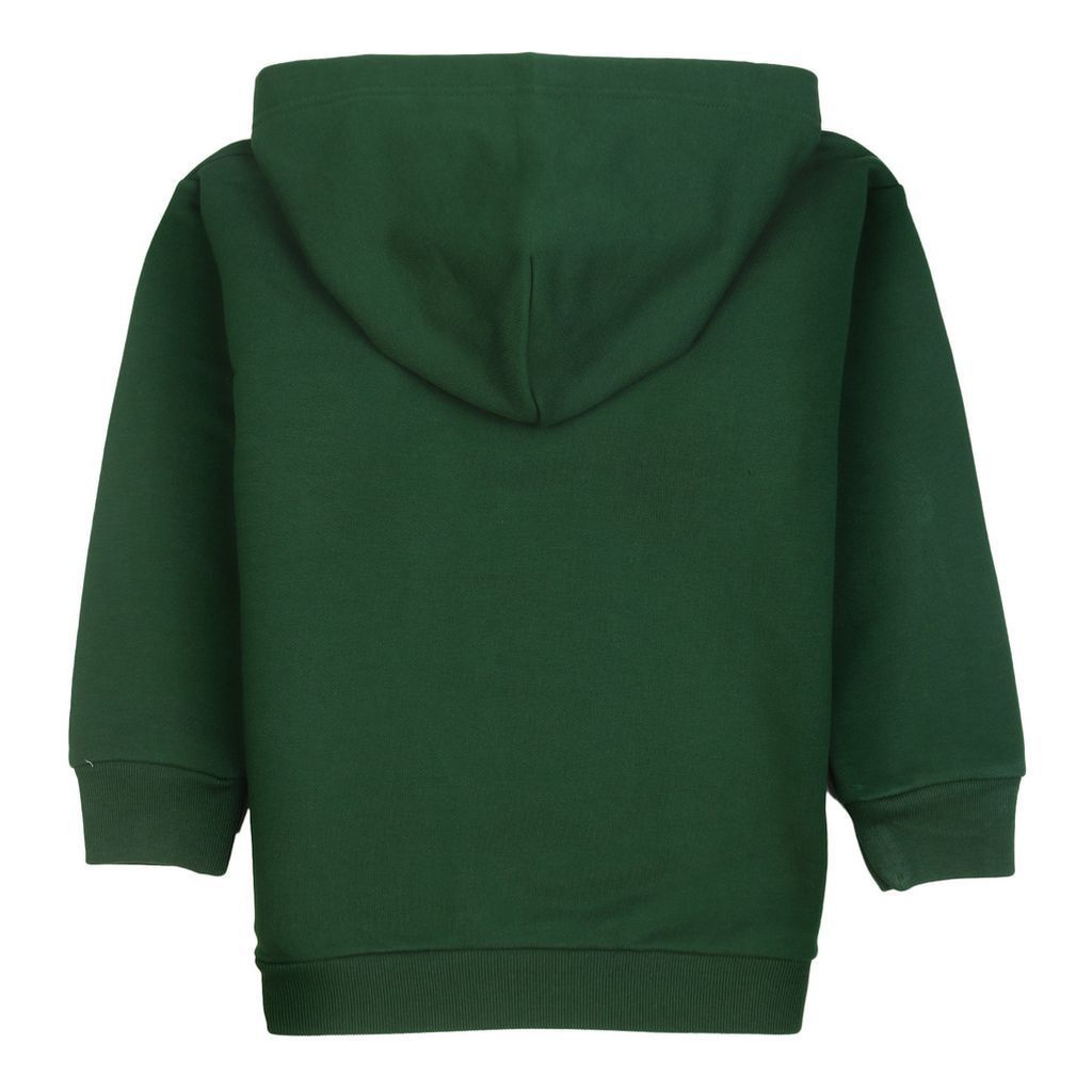 Green Logo Hooded Sweatshirt - kids atelier