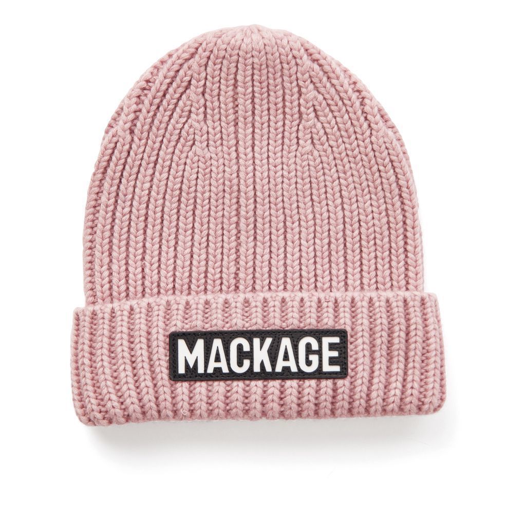 kids-atelier-mackage-kids-girls-pink-knit-logo-hat-jude-k-rose