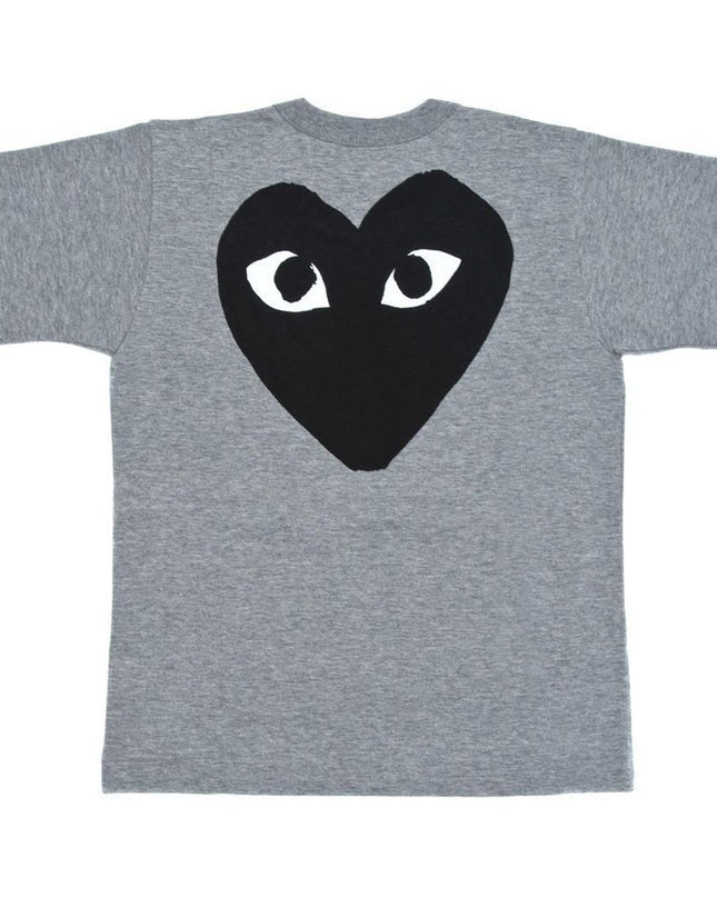 comme-des-garcons-Gray Heart T-Shirt-az-t571-100-1