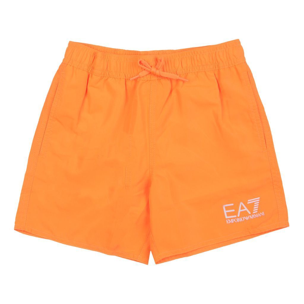 armani-Orange Swim Shorts-906005-9p772-00662