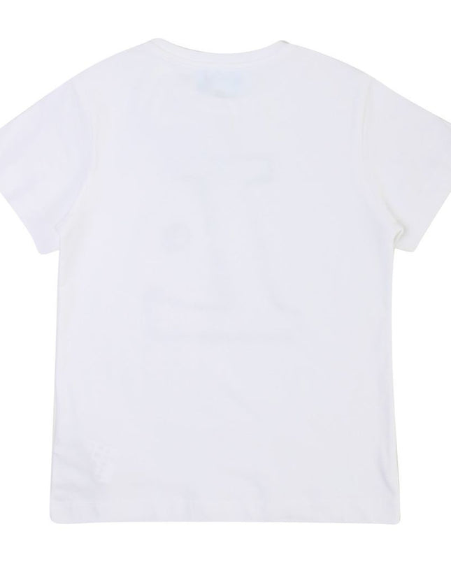 lanvin-White Logo T-Shirt-4i8031ib280100