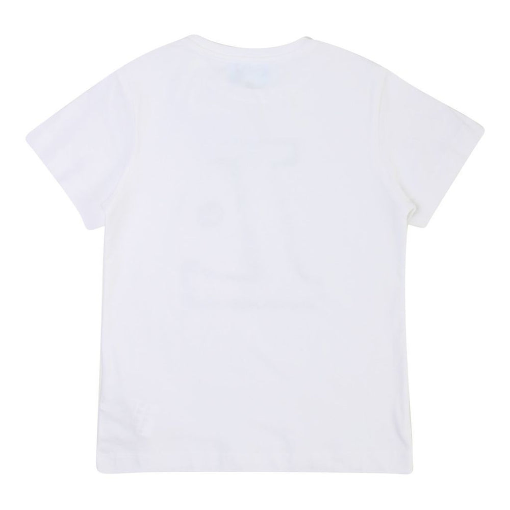 lanvin-White Logo T-Shirt-4i8031ib280100