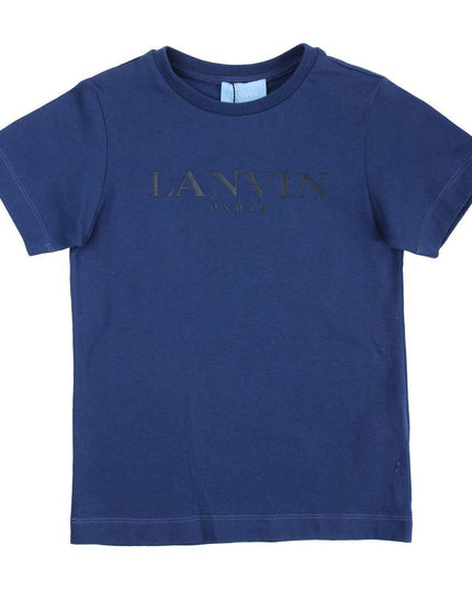 lanvin-Navy Logo T-Shirt-4i8001ib280618