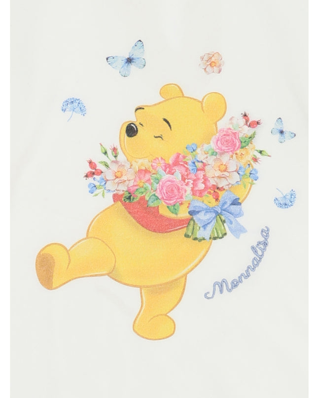monnalisa-Winnie The Pooh White Long Sleeve T-Shirt-398614p6-8002-0001