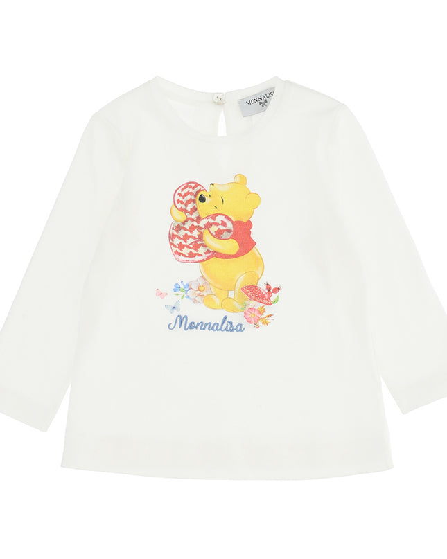 Winnie The Pooh White Long Sleeve T-Shirt