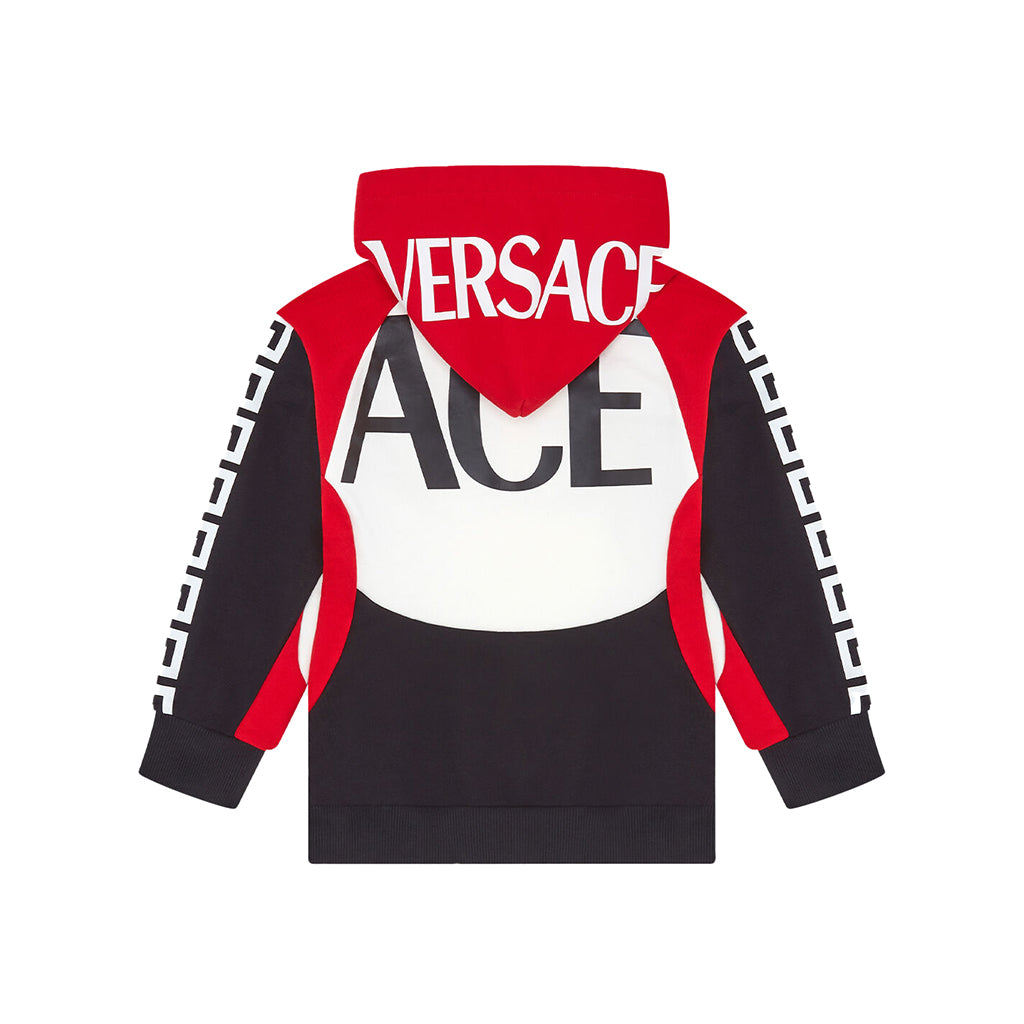 Red sales versace hoodie