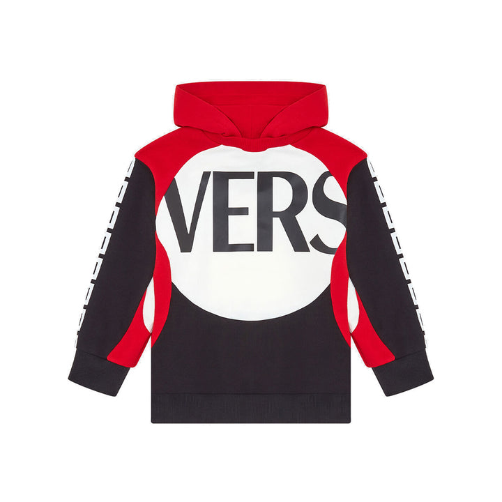 versace-Red, White & Black Hoodie-1001137-1a00751-6r090