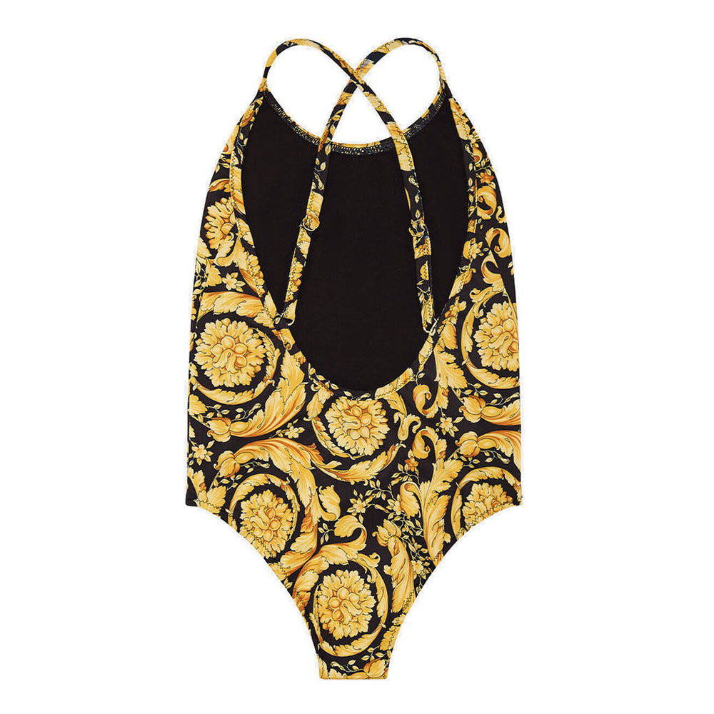 versace-Black & Gold Barocco Print Swimwear-1000278-1a01651-5b000