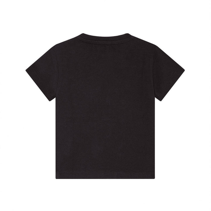 versace-Black & Gold Medusa Lamé T-Shirt-1000152-1a01341-2b130