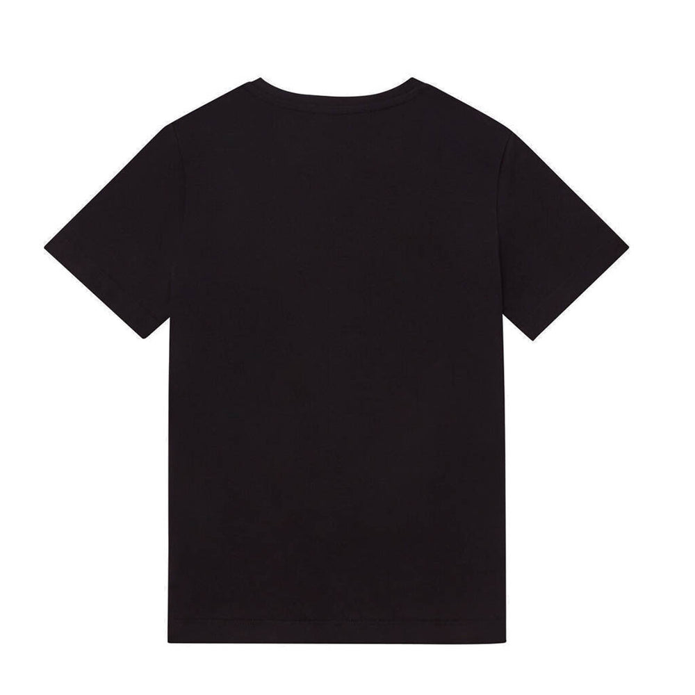 versace-Black & White Medusa Print T-Shirt-1000239-1a00290-2b020