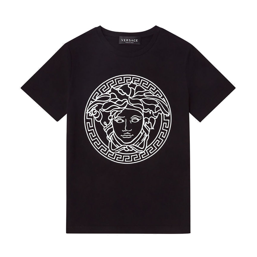 Black & White Medusa Print T-Shirt