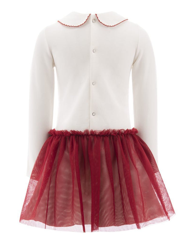 Red Crystal Cat Tutu Dress
