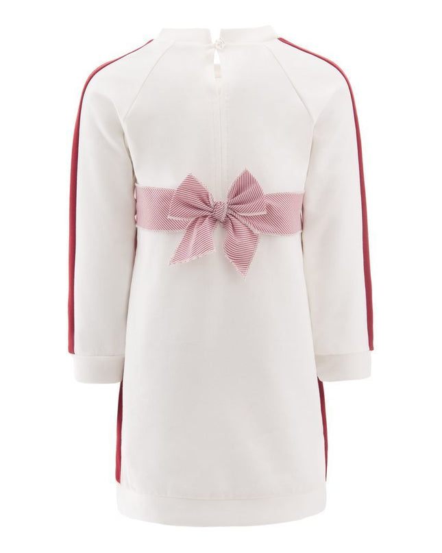 Red Crystal Cat Jersey Dress