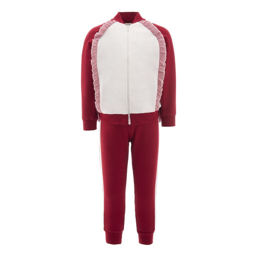 Red Crystal Cat Tracksuit