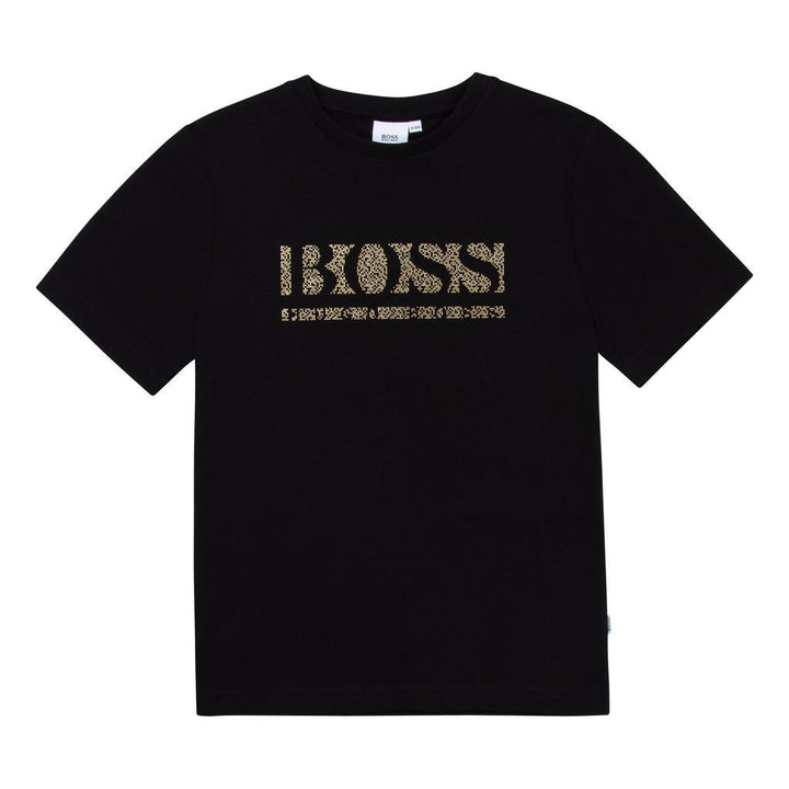 kids-atelier-boss-children-baby-boy-black-gold-logo-t-shirt-j25l60-09b