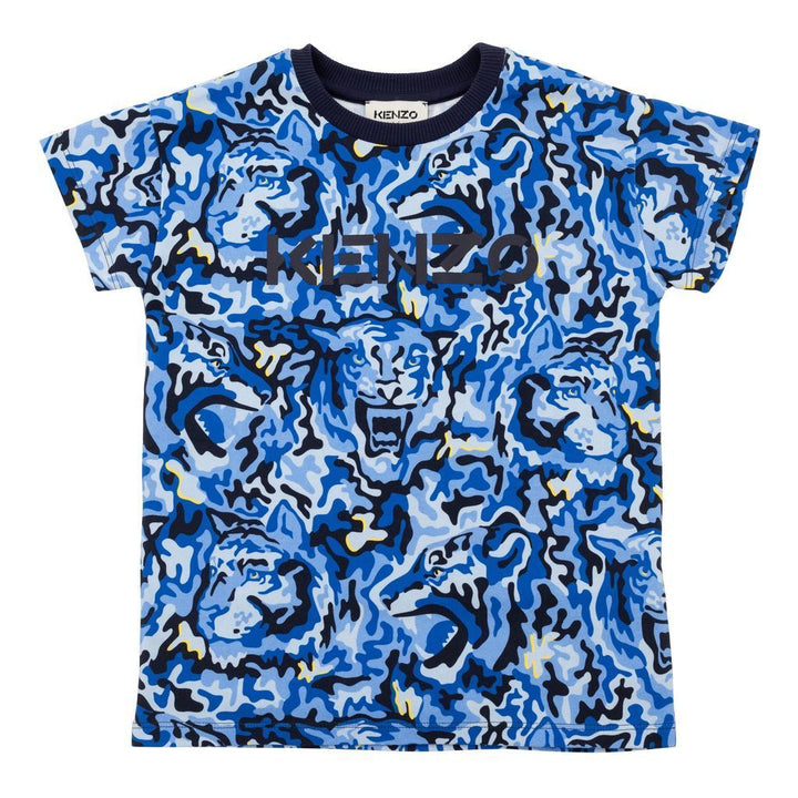 kids-atelier-kenzo-kid- boy-blue-liquid-logo-t-shirt-k25191-868