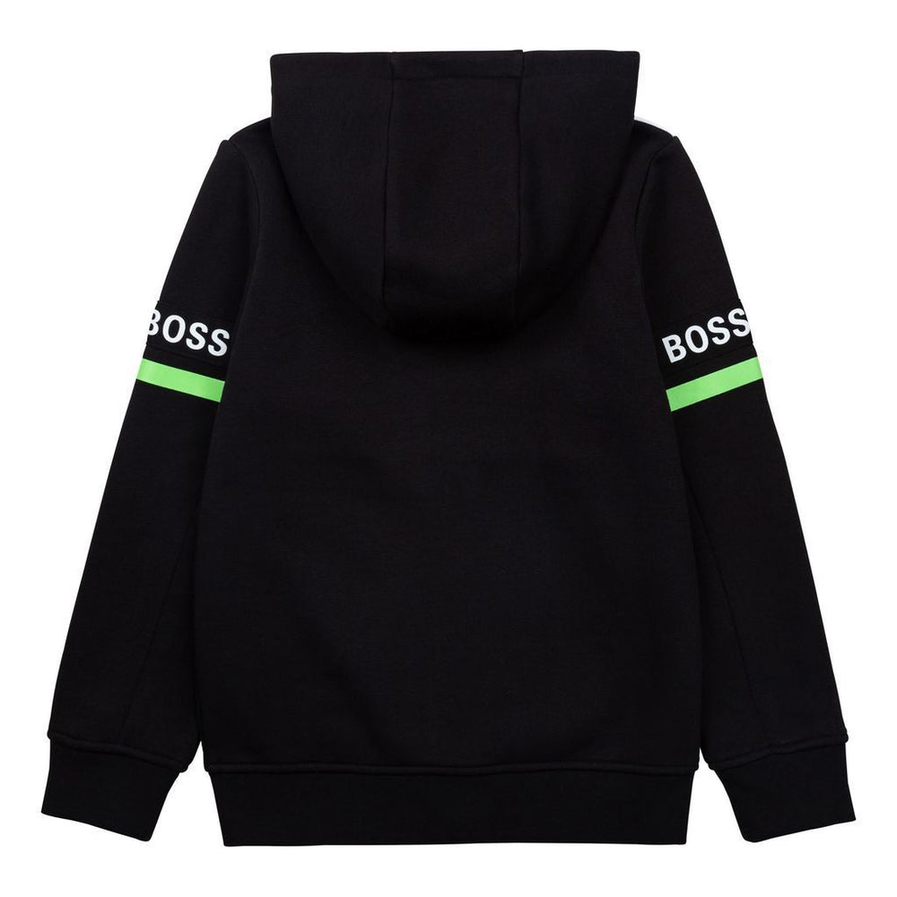 boss-Black & White Sweatshirt-j25n10-09b