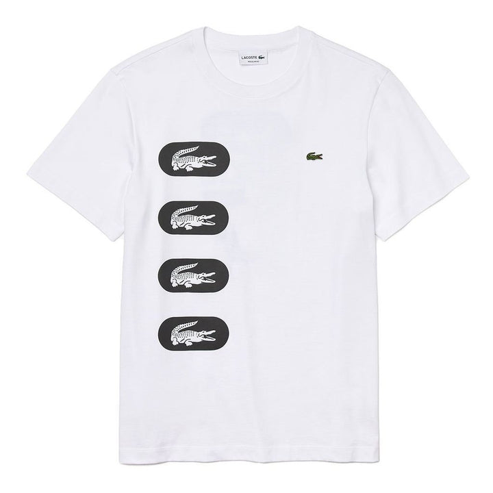 lacoste-White T-Shirt-th7053-001
