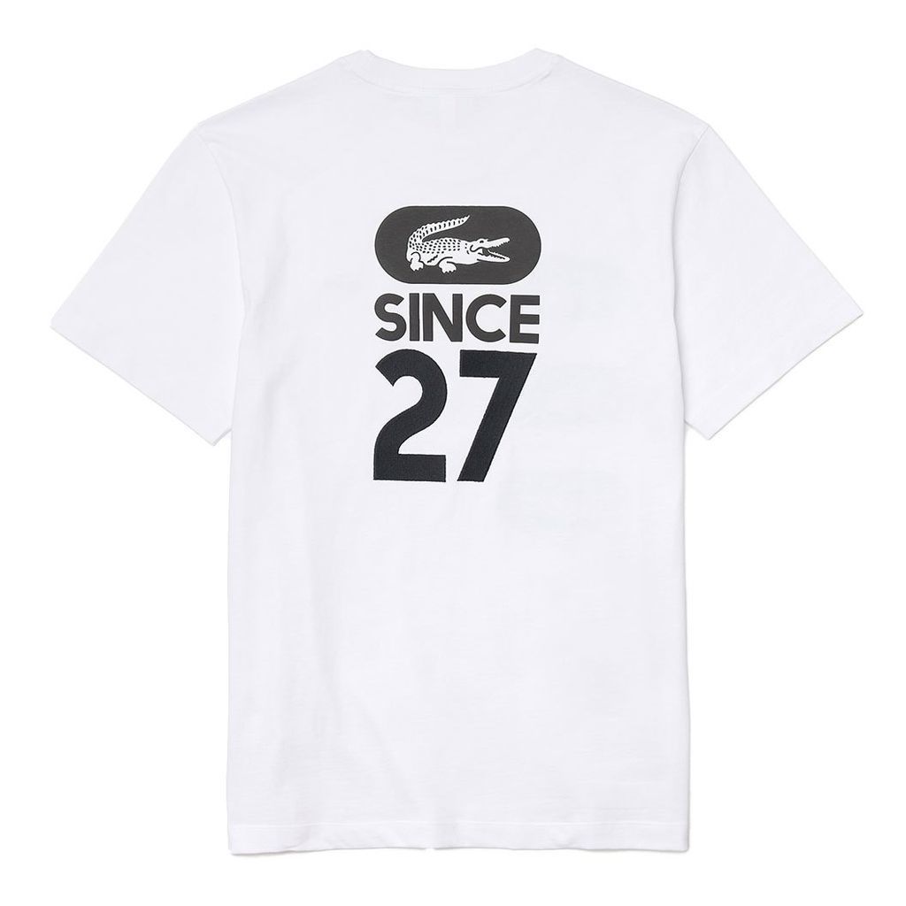 lacoste-White T-Shirt-th7053-001
